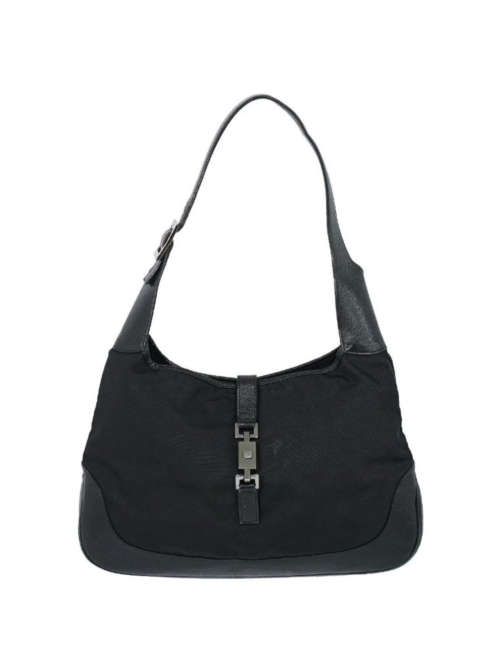 Gucci Jackie Shoulder Bag Canvas Black